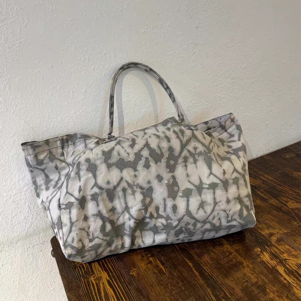 Women's New Fashion Handbag Canvas Camouflage Bag Large Capacity Portable Durable Fashion Sports Leisure Travel Shoulder Bag.