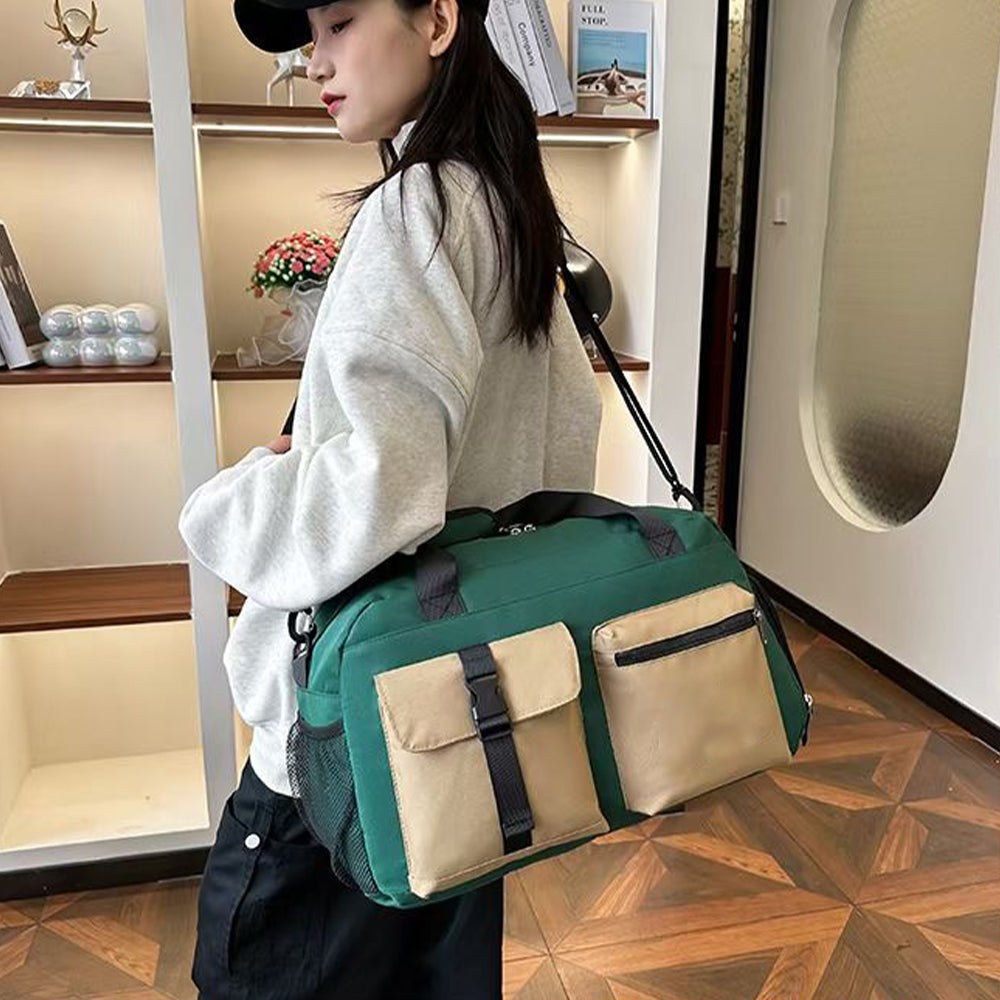 Men's and Women's Leisure Wild Outdoor Yoga Large-capacity Portable Slung Sports Fitness Travel Bag