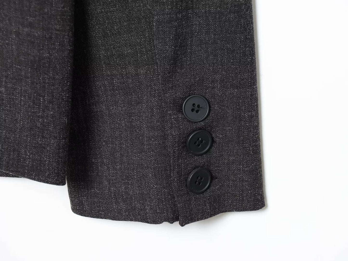 Women's new casual stand collar Button-up Blazer Coat