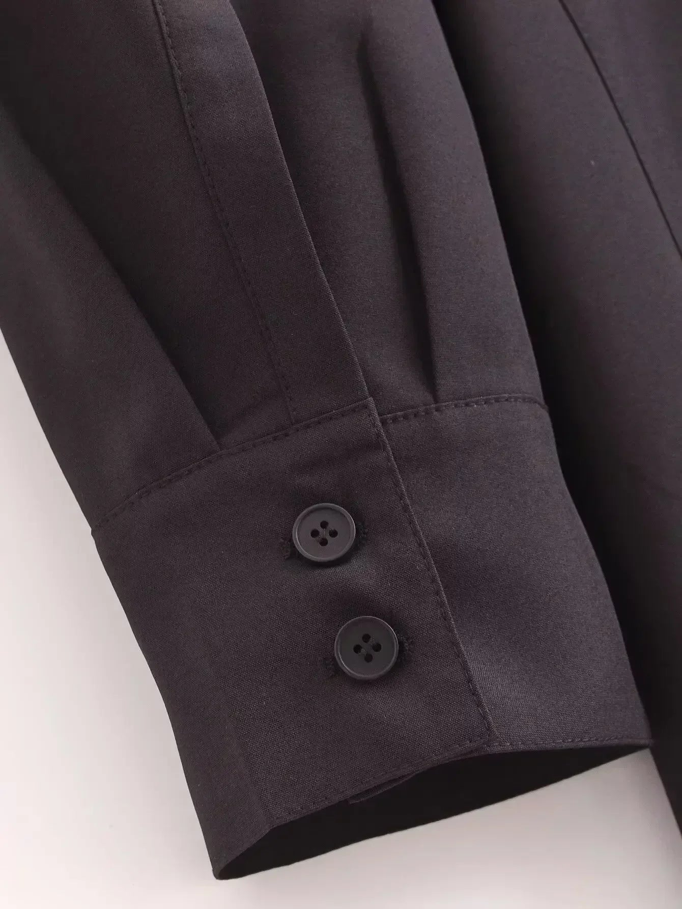 Women's 2024 new Chic fashion with belt slim casual single breasted suit style mini dress retro long sleeved women's dress