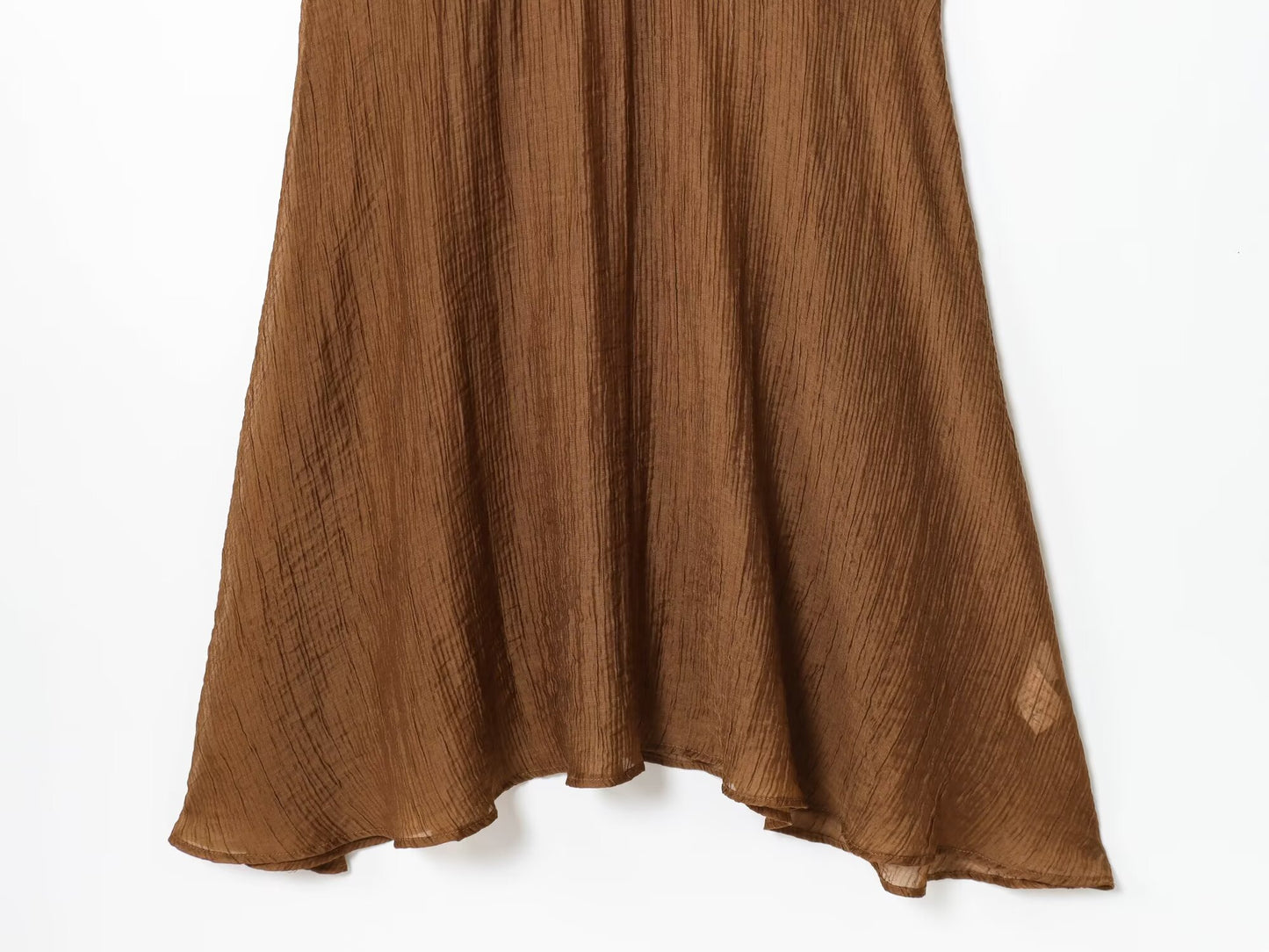 Women's New Fashion Sleeveless Knitted Splicing Midi Dress