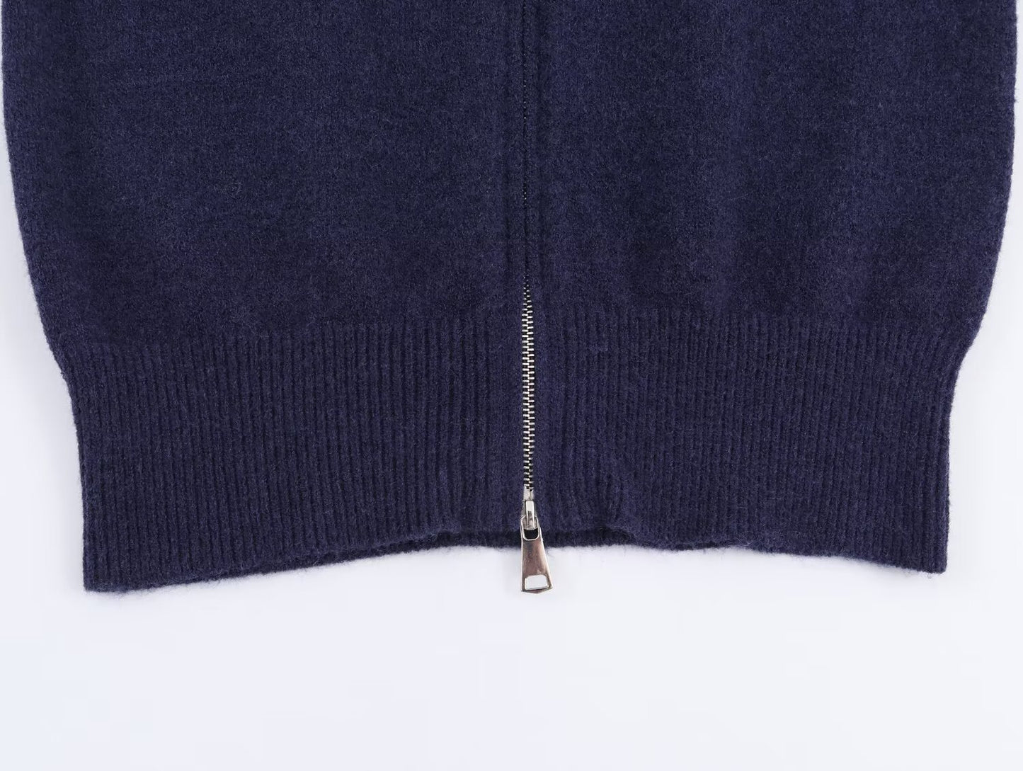 Women's new casual hooded zipper sweatshirt