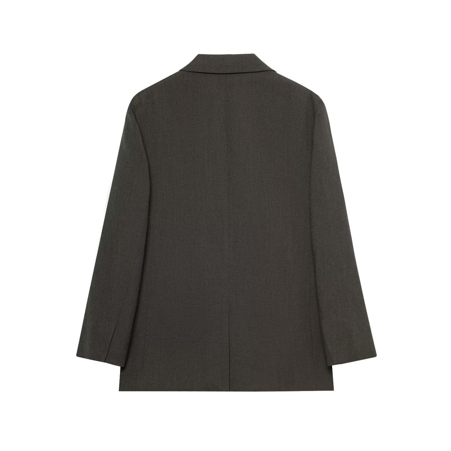 Women's new fashion loose single breasted blended suit jacket