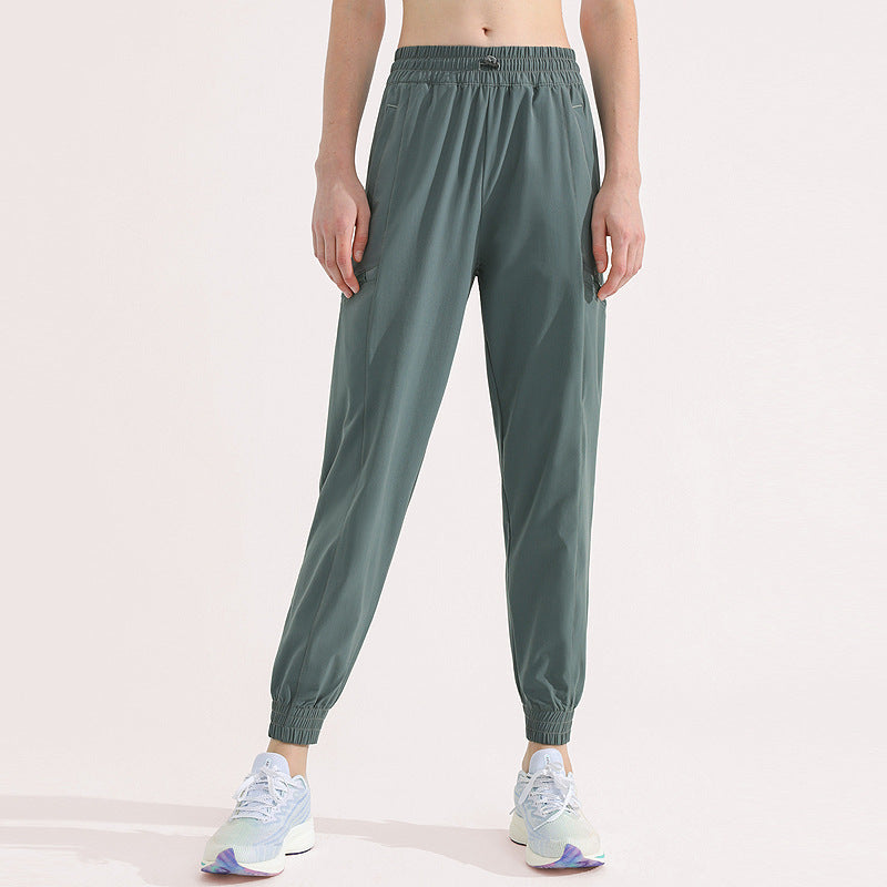 New Sweatpants Ladies Loose Slim Running Pants Dance Quick-drying Breathable Leg Pants Summer Fitness Yoga Pants