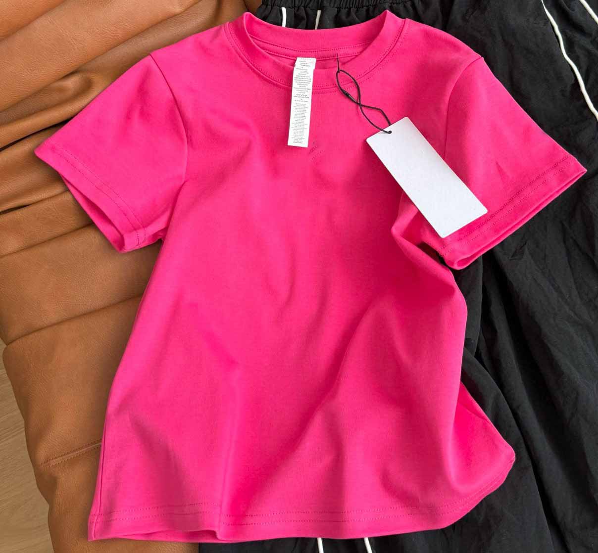 Women's New Fashion Casual Joker T-shirt Foam Letter Printing Loose Short-sleeved Shirt