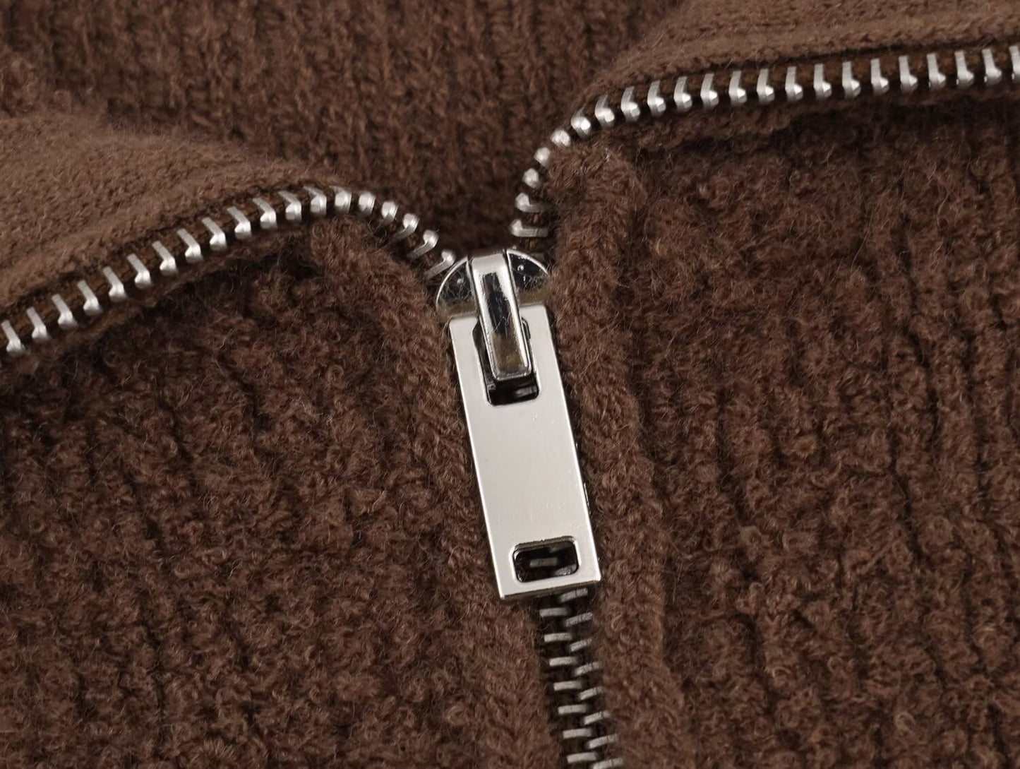 Women's lapel zipper fleece pilot jacket Coat