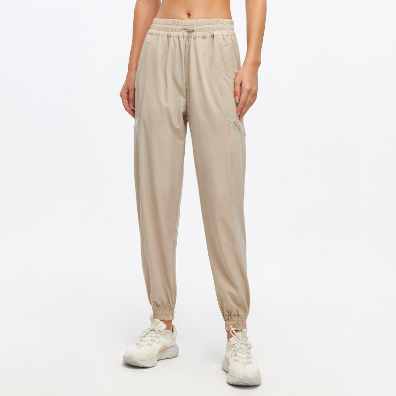 New Sweatpants Ladies Loose Slim Running Pants Dance Quick-drying Breathable Leg Pants Summer Fitness Yoga Pants