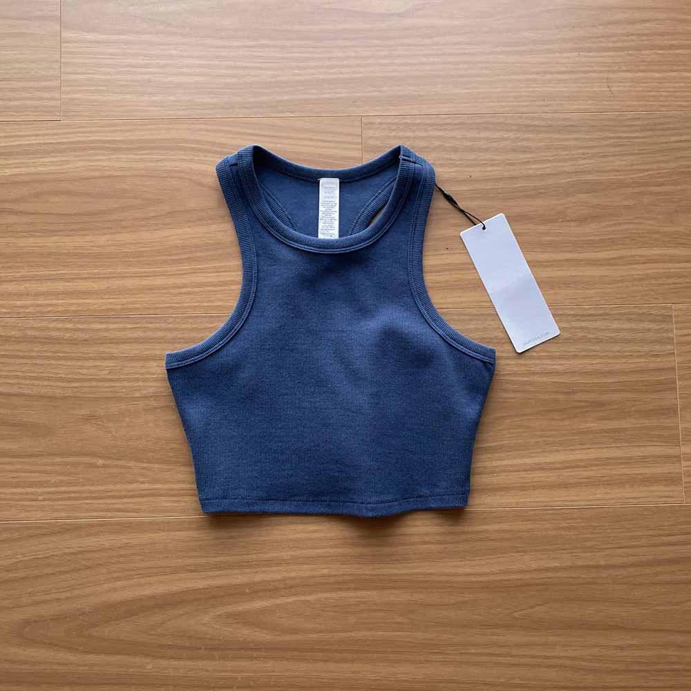 Women's new fashion Joker I-shape shockproof gathered one sports vest underwear women's fitness yoga Jiafu beautiful back coat