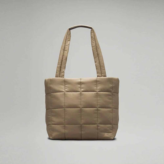 Women's new fashion Joker Tote bag Puff bag winter new commuter Tote handbag shoulder slung portable.Size 32*16*32cm