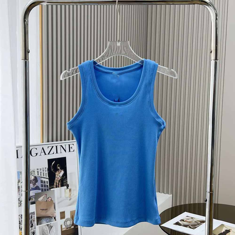 Women's New Fashion Joker Thread Embroidery Comfortable Breathable Street Casual Joker Sexy Vest/sling