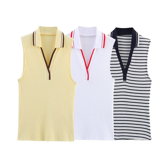 Summer 2025 short-sleeved rib top T-shirt women's casual loose T-shirt