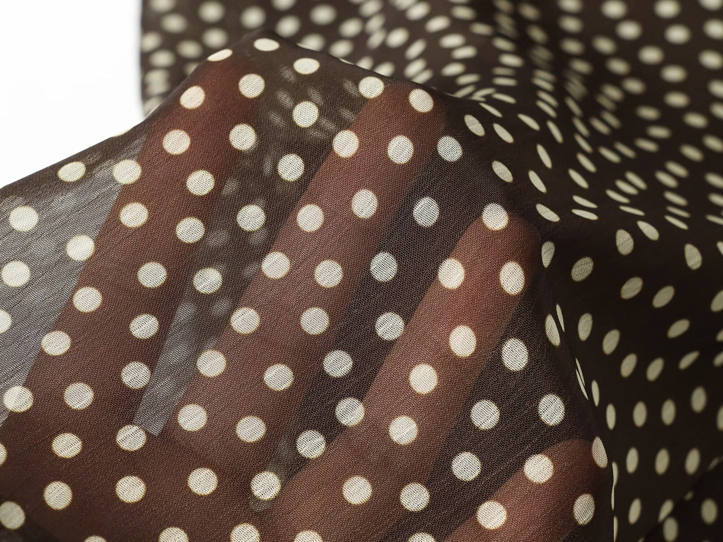 Women's 2026 new polka dot asymmetric skirt