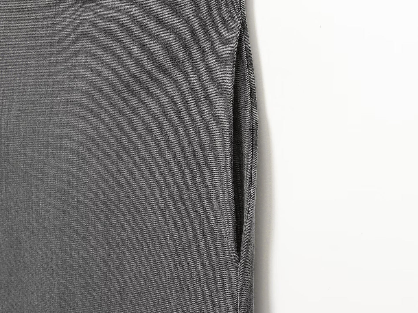 Women's Long style casual high waisted zipper shorts