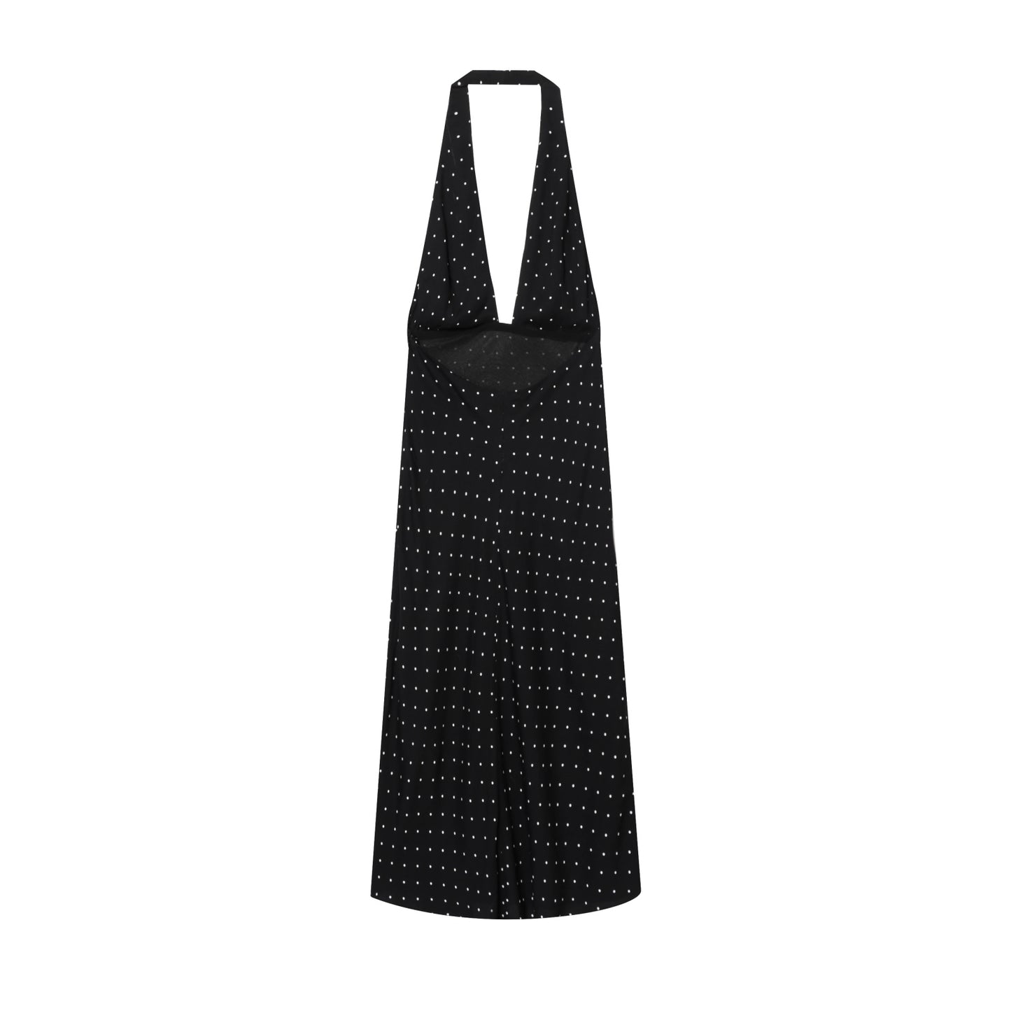 Women's 2025 fashion polka-dot collar dress