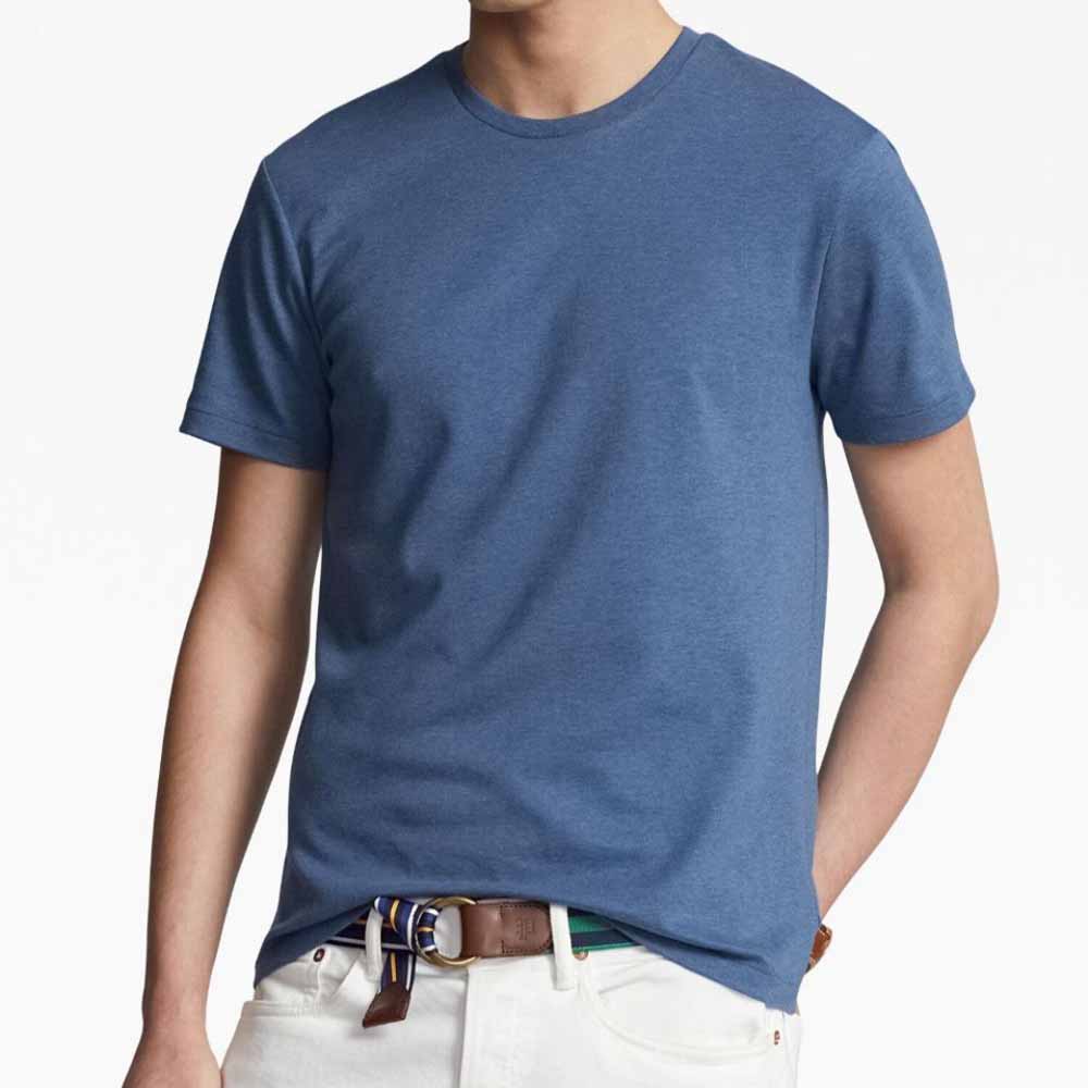 Men's New Fashion Joker Casual Slim and Comfortable O-neck Short-sleeved Shirt Retro Men's Chic T-shirt