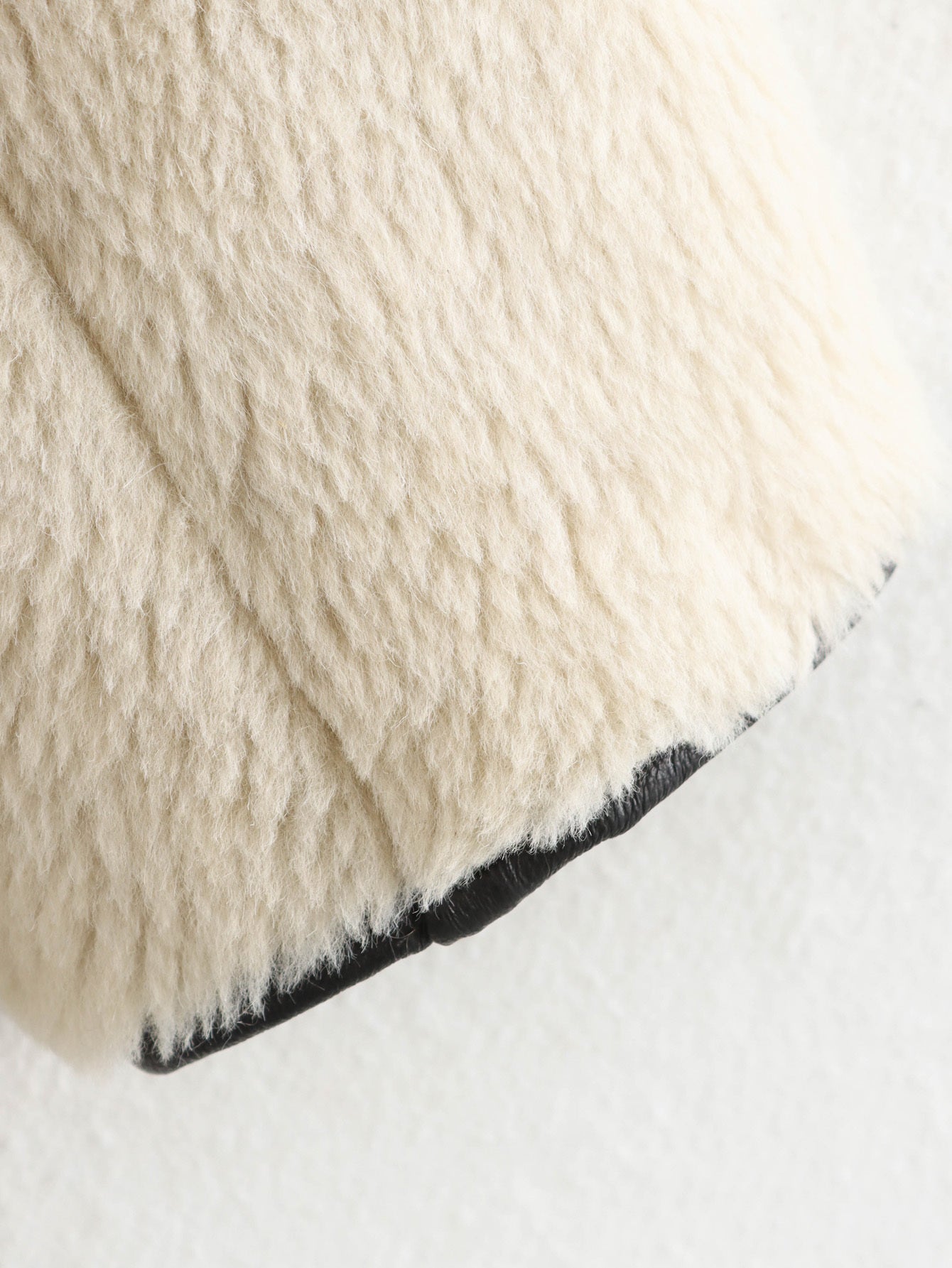 Women's thick warm O Neck Fur Faux Leather Coat