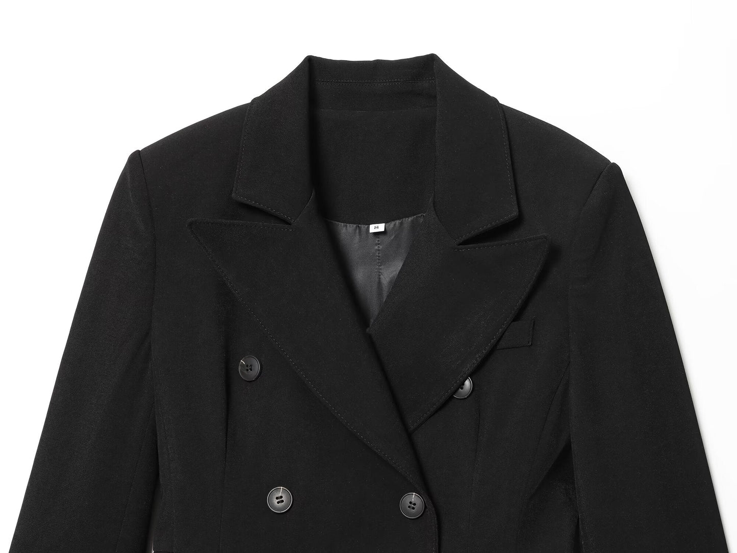 New Women's Double-Layer Dress-Style Blazer