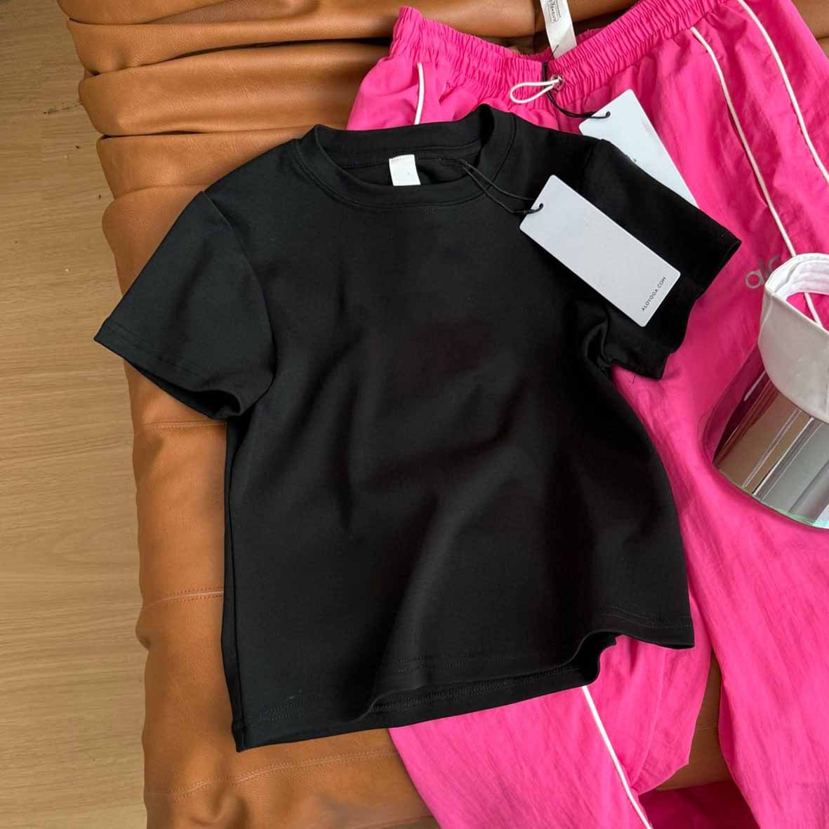 Women's New Fashion Casual Joker T-shirt Foam Letter Printing Loose Short-sleeved Shirt