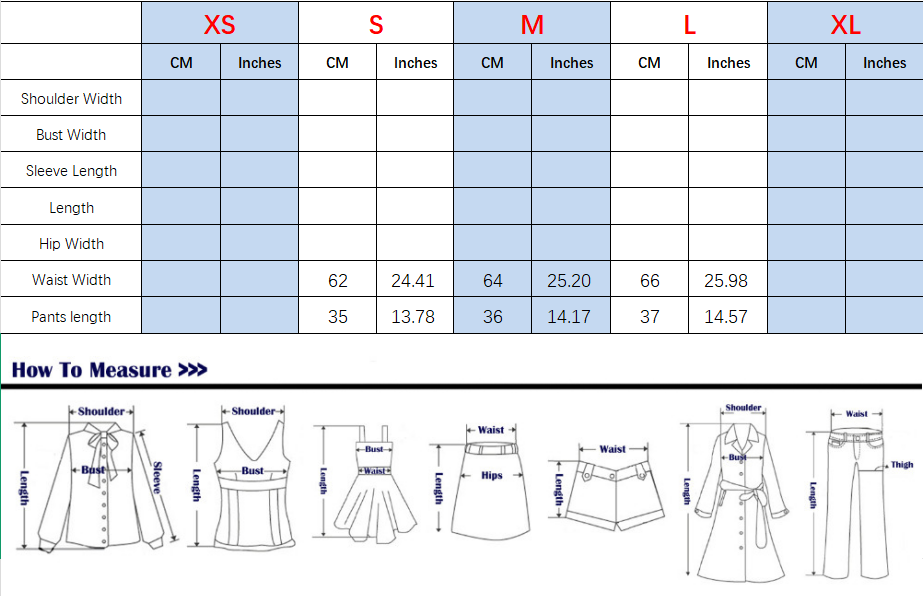 Women's New Casual Joker Elastic Waist Drawstring Design Straight Shorts.