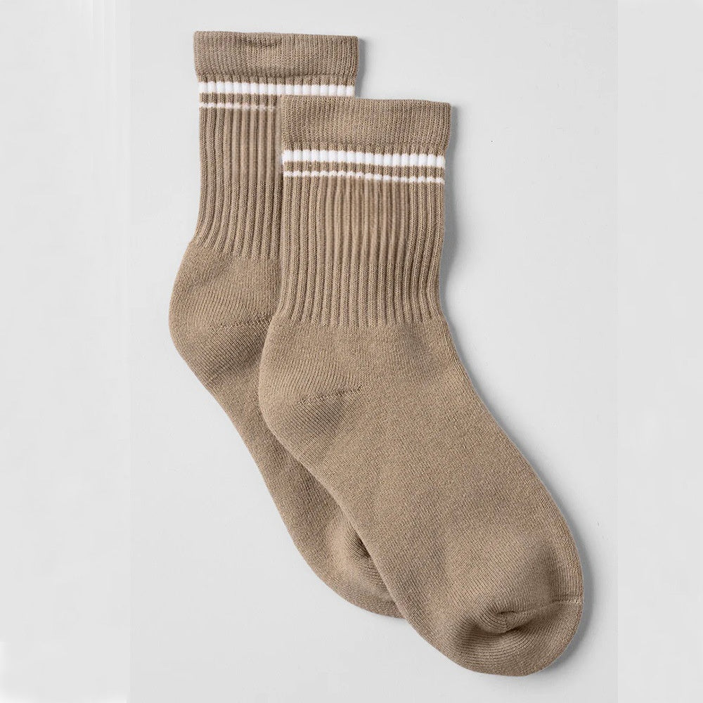 New Neutral Retro Socks Unisex Multi-color Code Paper Card Terry Socks Deodorant Socks