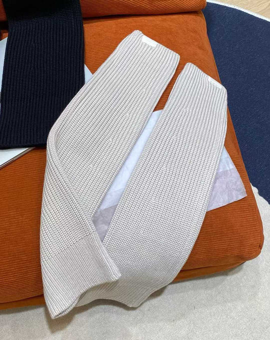 LU Women's new Joker knitted thread leg warmers