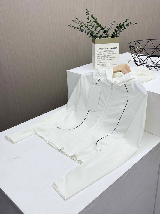 LU 2025 New Women's Hooded Sun Protection Clothes