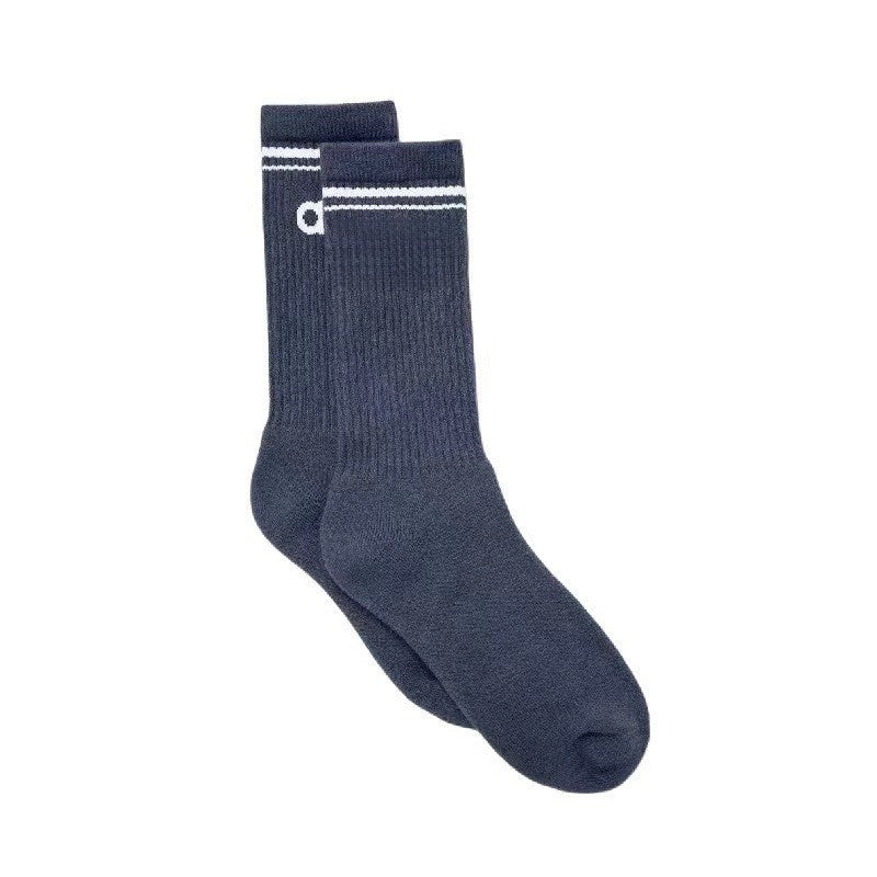 Men's and Women's Socks Cotton Tube Sports 80% Cotton Middle Yoga Socks High Socks.