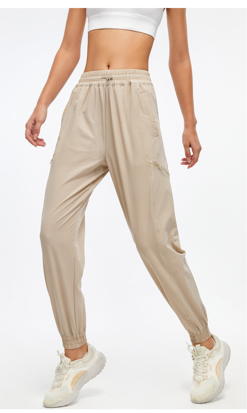 New Sweatpants Ladies Loose Slim Running Pants Dance Quick-drying Breathable Leg Pants Summer Fitness Yoga Pants