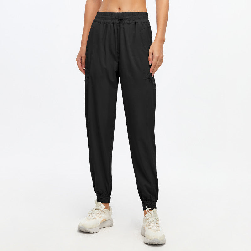 New Sweatpants Ladies Loose Slim Running Pants Dance Quick-drying Breathable Leg Pants Summer Fitness Yoga Pants
