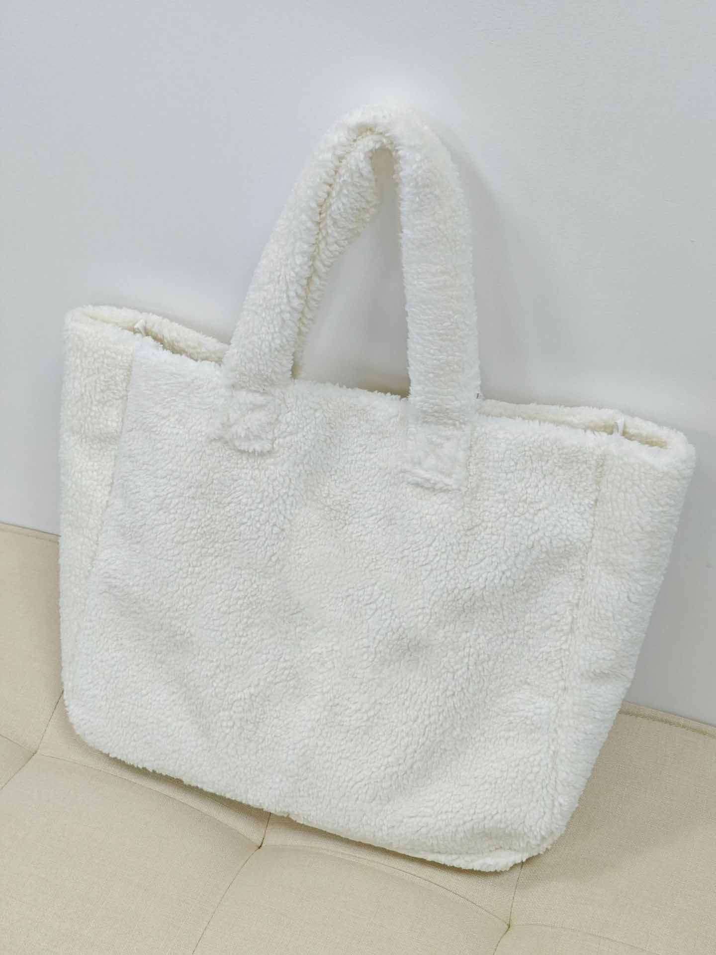 New Plush Bag Handbag Large Capacity Joker Fashion Shoulder Bag