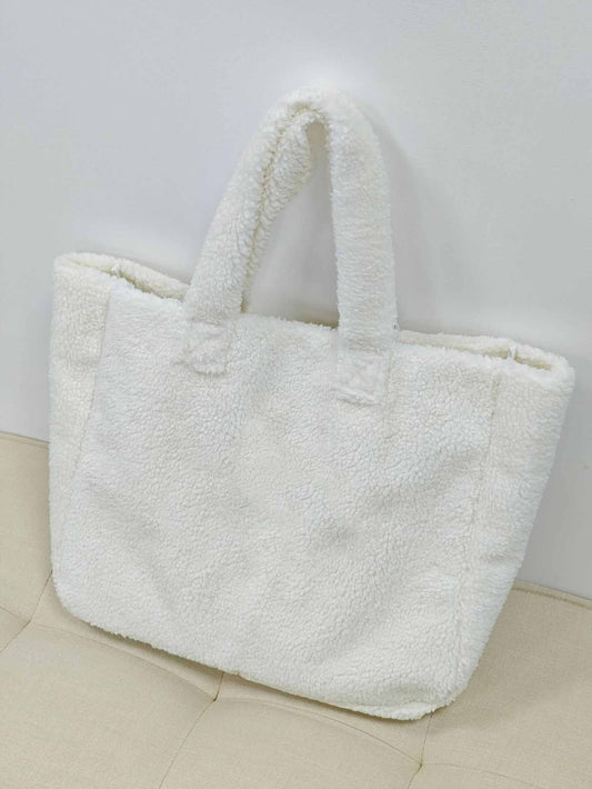 New Plush Bag Handbag Large Capacity Joker Fashion Shoulder Bag