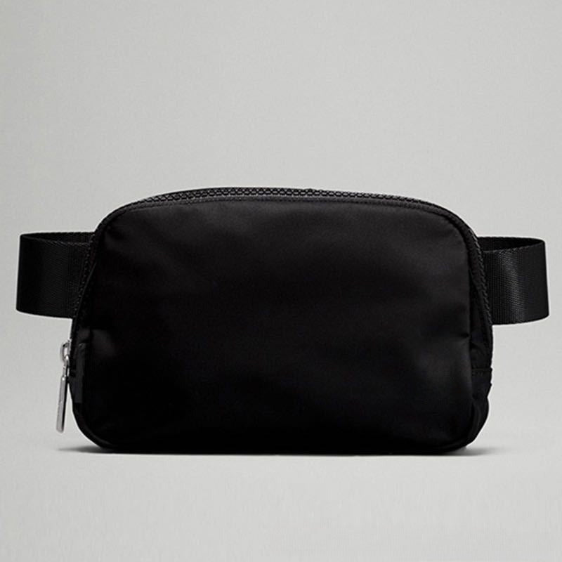 LU sports bag metal multi-functional outdoor running waist bag diagonal bag