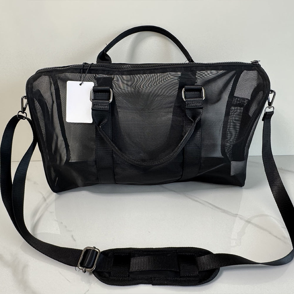 ransparent Net Bag Bag Yoga Fitness Bag Sports Outdoor Fitness Bag Travel Diagonal Bag