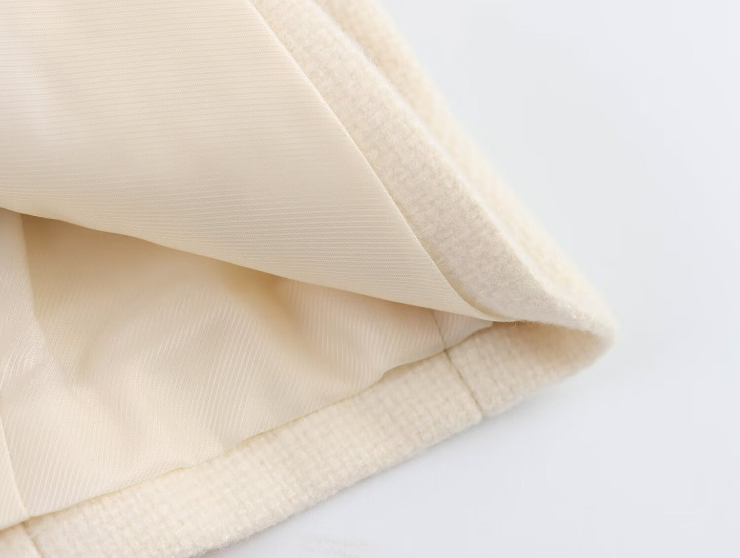 Women's new flip cover decoration short O Neck Blazer Coat