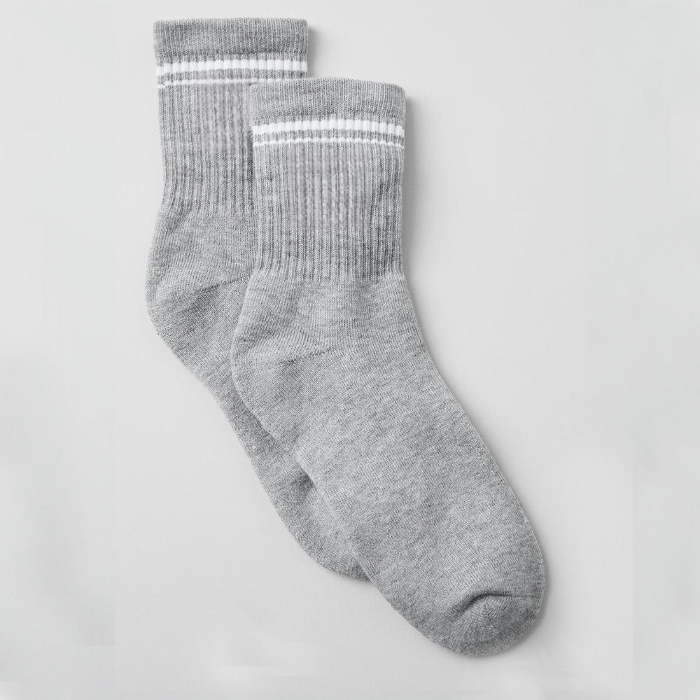 New Neutral Retro Socks Unisex Multi-color Code Paper Card Terry Socks Deodorant Socks