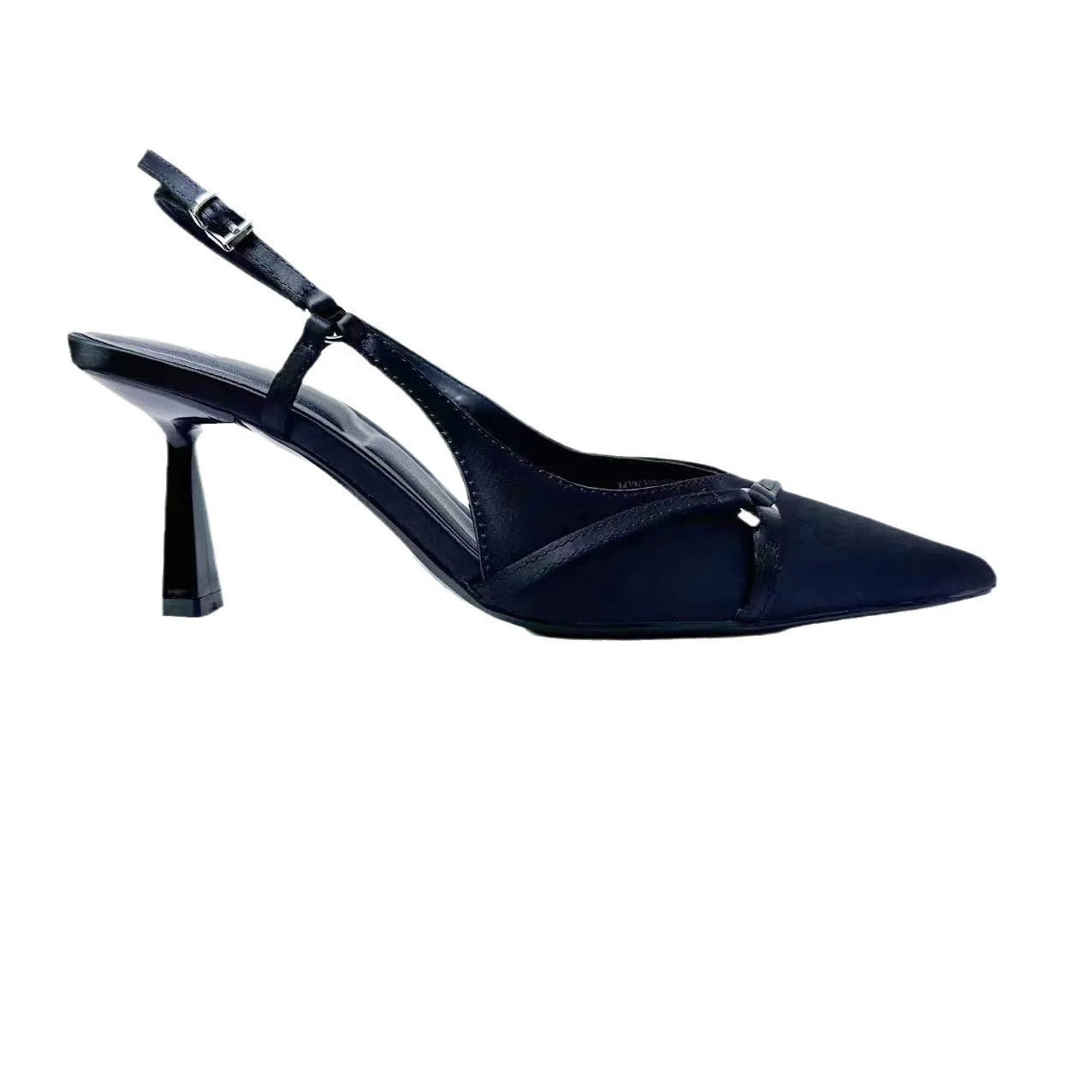 New 2024 Fashion Temperament Women's Shoes Pointed Thin Belt Baotou Sandals Thin Single Shoes