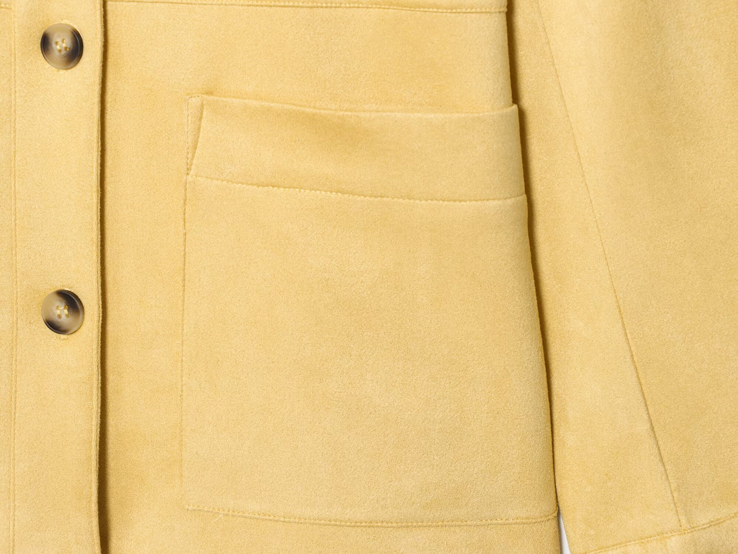 Women's 2025 new fashion loose single breasted suede Coat