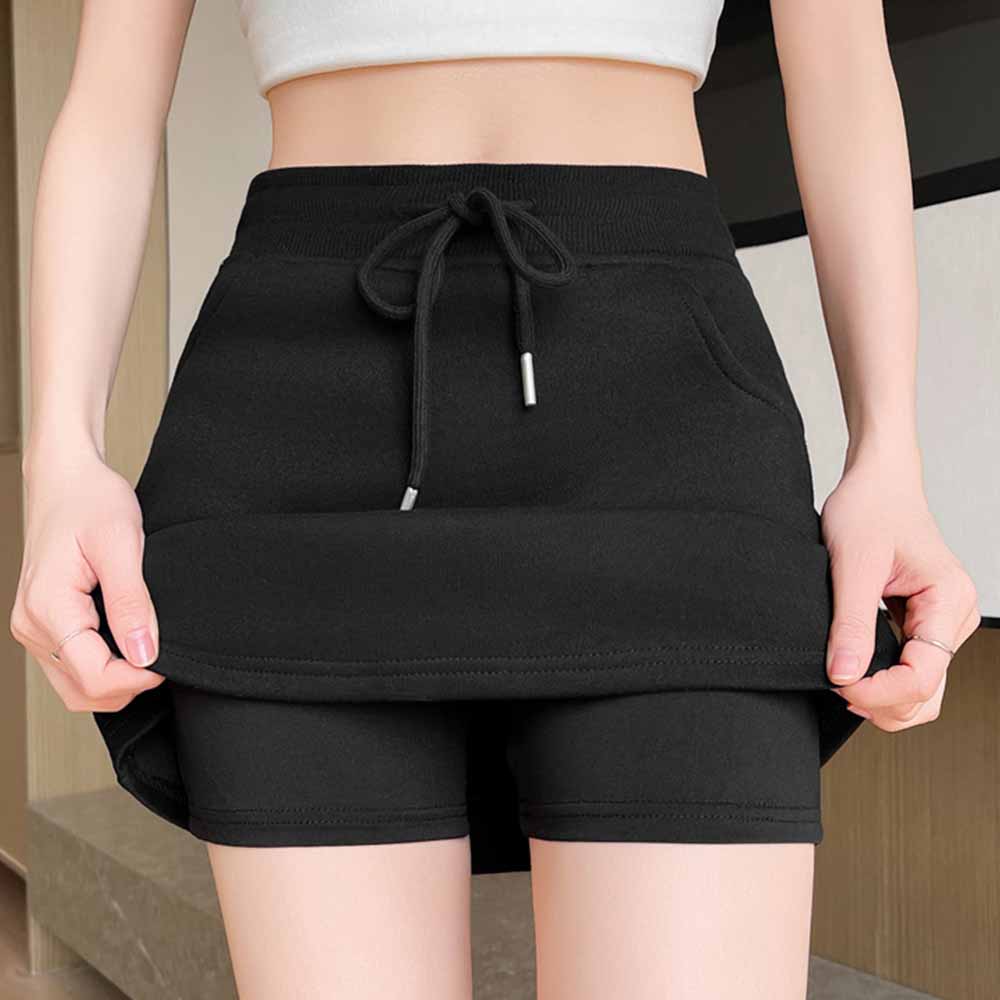 Women's New Joker Sports Skirt High Waist Skirt A-line Skirt Anti-exposure Hip Skirt Pants