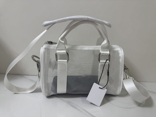 ransparent Net Bag Bag Yoga Fitness Bag Sports Outdoor Fitness Bag Travel Diagonal Bag