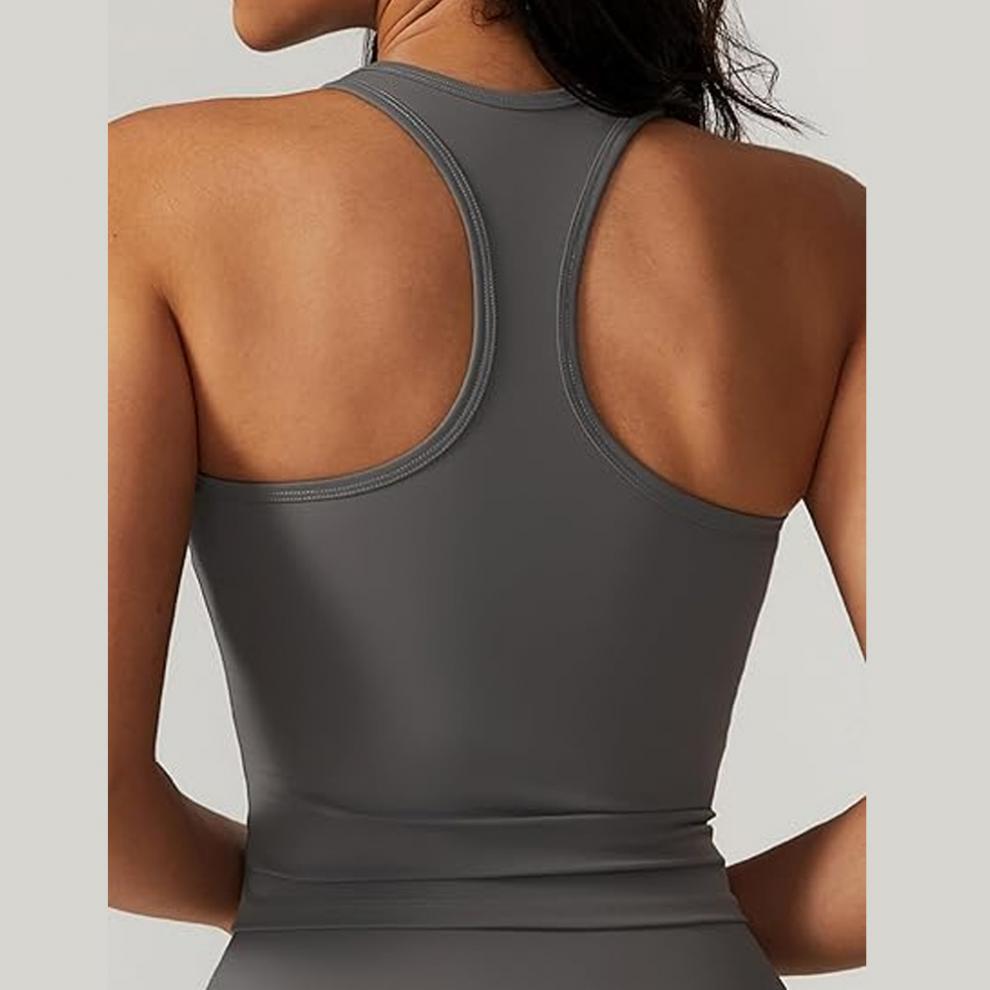 Women's New Tennis Skirt Suit Pocket Sportswear Two-piece Outdoor Running Tight Yoga Clothes