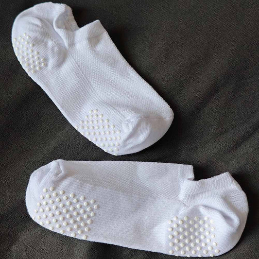 New Anti-slip Sports Socks Pilates Boat Socks Yoga Socks Solid Color Socks Sports Boat Socks