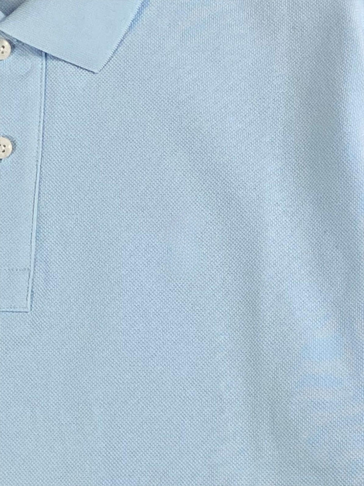 Men's and women's new Joker Couple style cotton beaded fabric embroidered POLO shirt