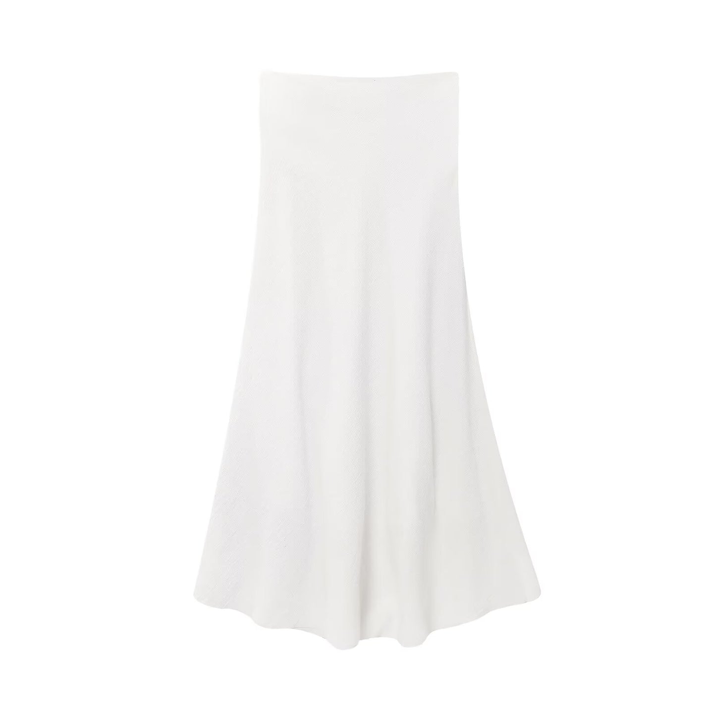 Women's new fashion bow decoration sleeveless linen blend hanging neck top+Skirts Women's suit
