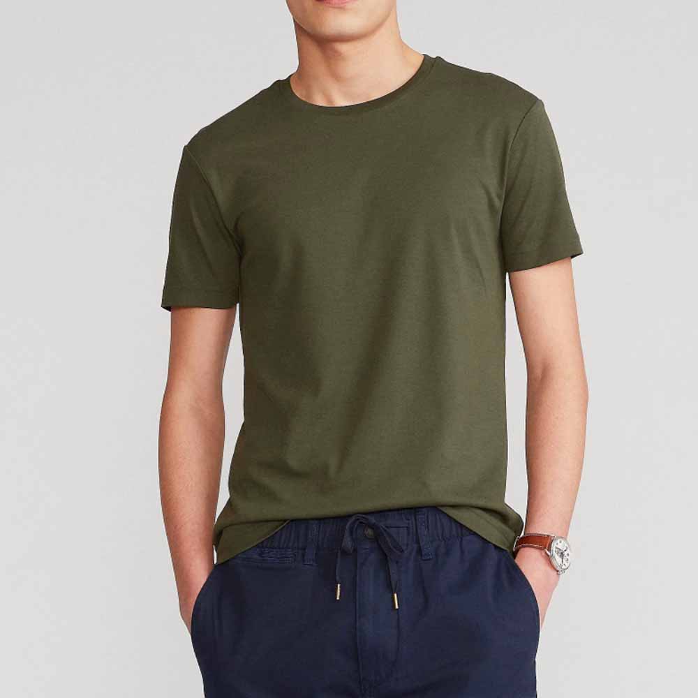 Men's New Fashion Joker Casual Slim and Comfortable O-neck Short-sleeved Shirt Retro Men's Chic T-shirt