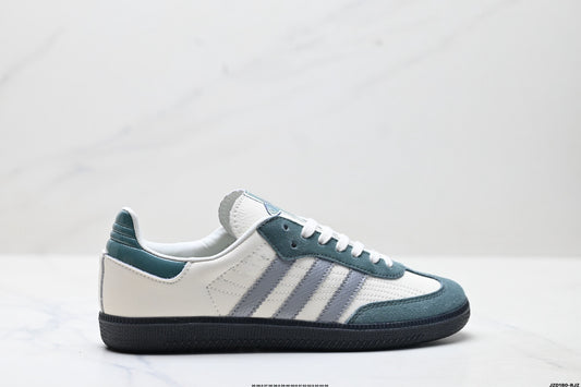 Men's and women's new leisure joker gentleman's moral training football style joker low-cut leisure sports shoes have a shoe box.