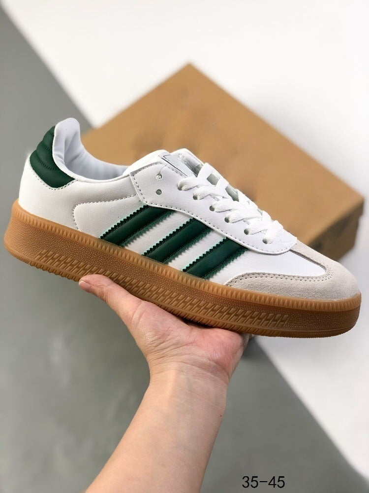 Men's and women's new casual Joker platform low-top anti-slip sports shoes have a shoe box.