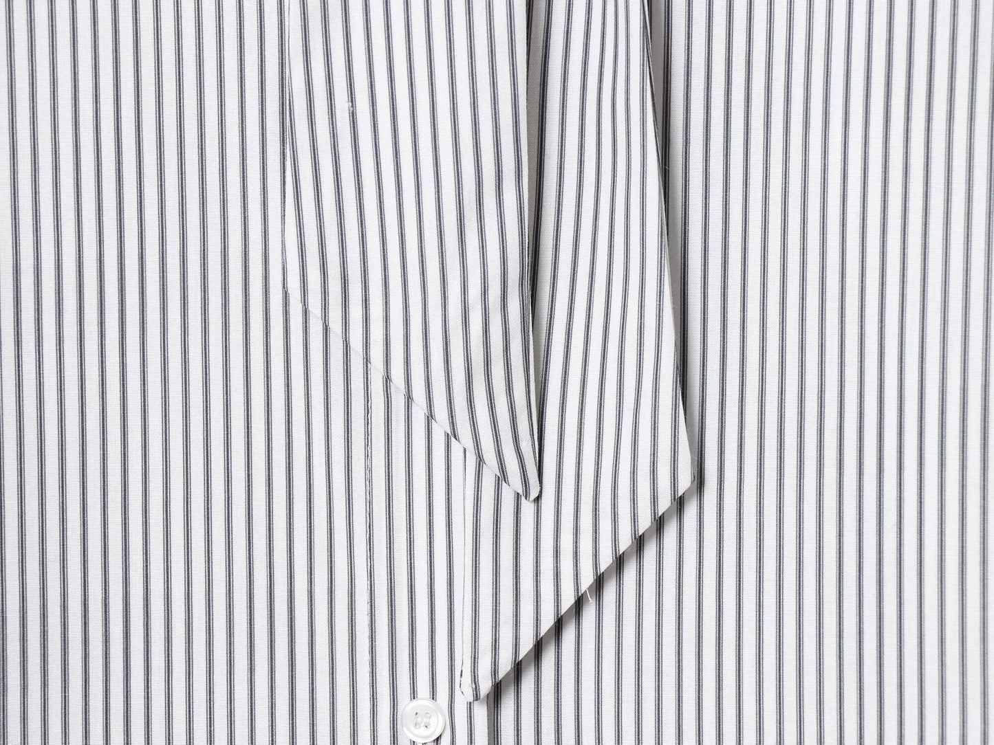 Women's New Scarf Decorative Striped Poplin Shirt