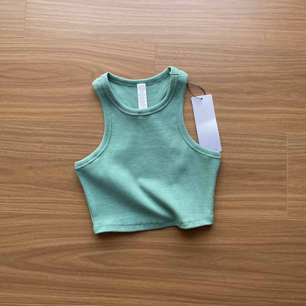 Women's new fashion Joker I-shape shockproof gathered one sports vest underwear women's fitness yoga Jiafu beautiful back coat