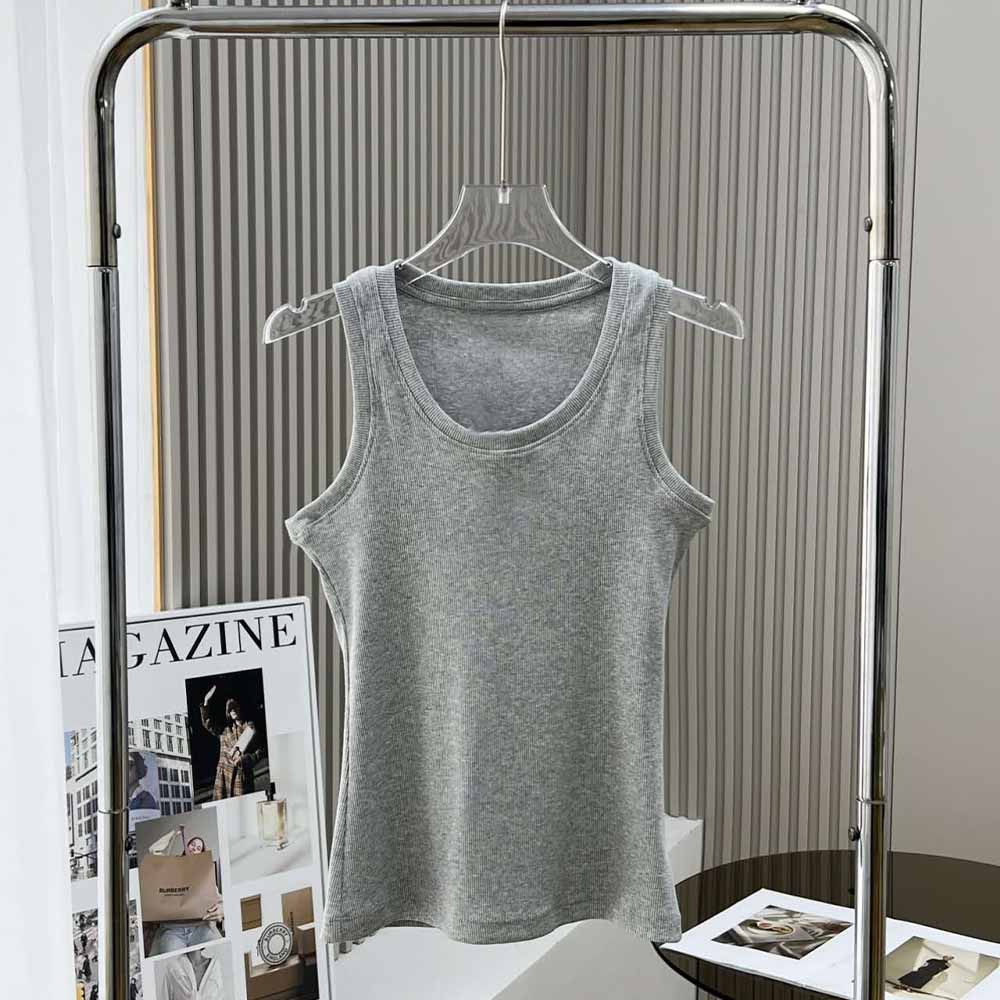Women's New Fashion Joker Thread Embroidery Comfortable Breathable Street Casual Joker Sexy Vest/sling