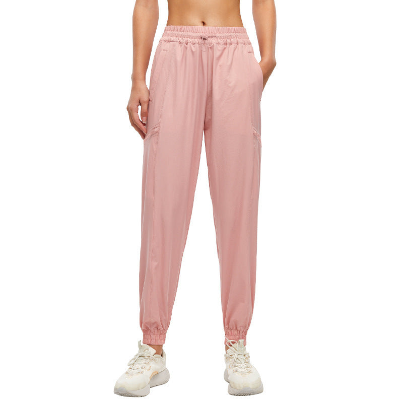 New Sweatpants Ladies Loose Slim Running Pants Dance Quick-drying Breathable Leg Pants Summer Fitness Yoga Pants